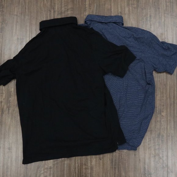 2x Short Sleeve Polo Shirts Kirkland Medium - Picture 3 of 3